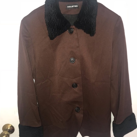 Women’s vintage Halston jacket/ skirt - Picture 3 of 8